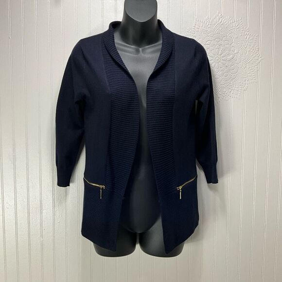 CARMEN MARC VALVO Cardigan Sweater - Picture 1 of 4